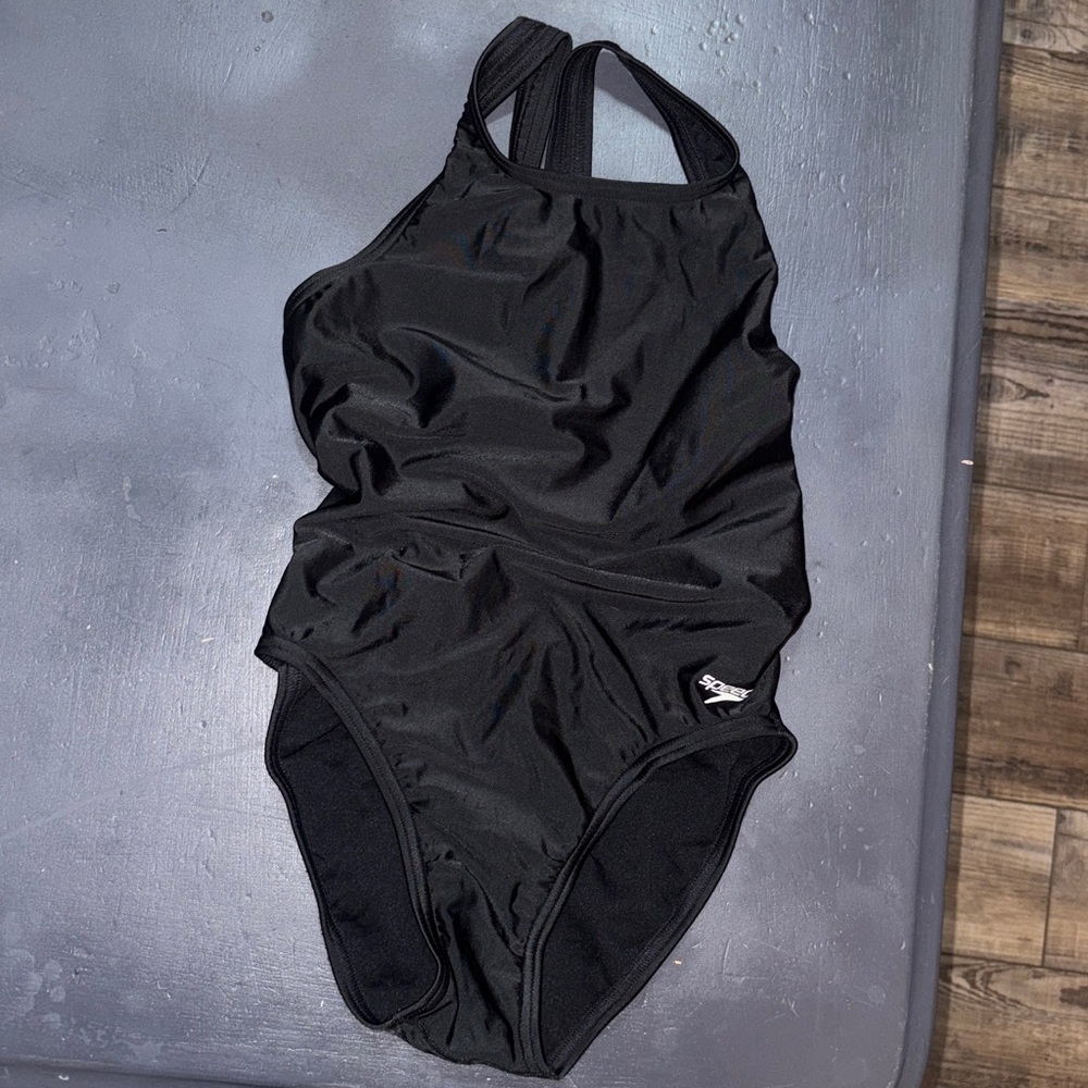 Speedo LT Superpro Swimsuit 12/28 black - Picture 3 of 5